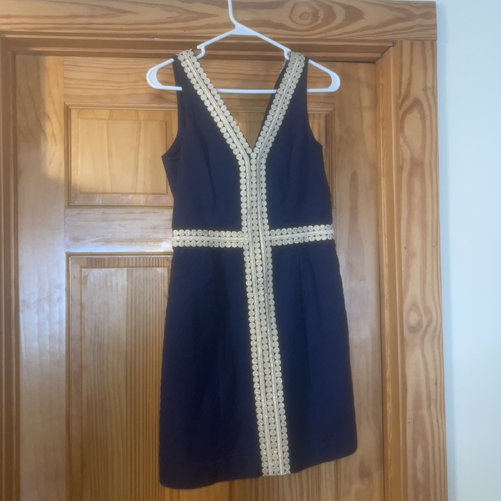 Lilly Pulitzer blue dress EUC